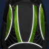 86590p-05 Plecak sportowy El Paso, zielony/czarny