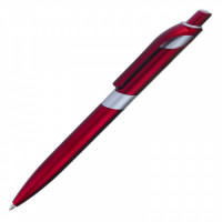 33957p-08 Długopis Malaga, czerwony
