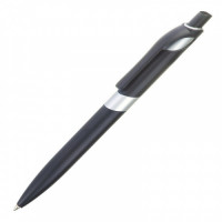 33967p-01 Długopis Marbella, srebrny/czarny