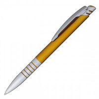 44320p-03 Długopis Striking, żółty/srebrny