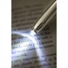 56503p-04 Długopis – latarka LED Pen Light, niebieski/srebrny