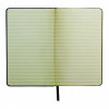 42156p-02 Notatnik 90x140/80k linia Vic, czarny
