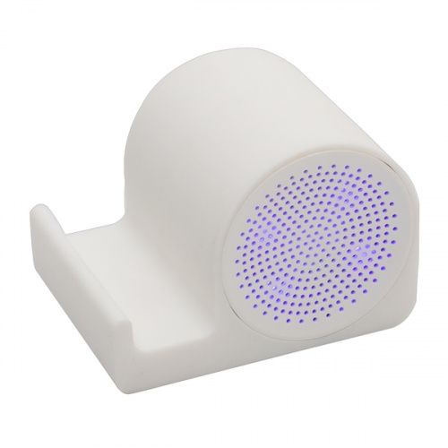 43196p-06 Głośnik z podstawką pod telefon Clearsound, biały