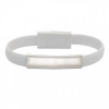 01895p-06 Bransoletka USB Bracelet, biały