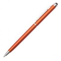 34077p-15 Długopis plastikowy Touch Point, pomarańczowy