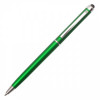 34077p-05 Długopis plastikowy Touch Point, zielony