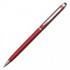 34077p-08 Długopis plastikowy Touch Point, czerwony
