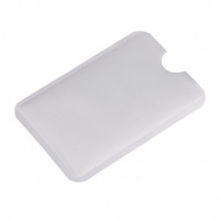 01695p-01 Etui na kartę zbliżeniową RFID Shield, srebrny