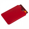 01695p-08 Etui na kartę zbliżeniową RFID Shield, czerwony