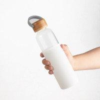 82720p-06 Szklana butelka Refresh 560 m, biały