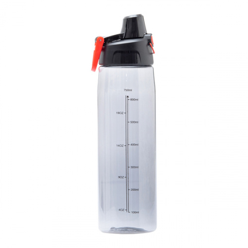 82490p-08 Bidon Afresh 750 ml, czerwony/transparentny