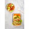 84420p-00 Lunch box Delect 900 ml, transparentny