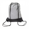 87030p-01 Odblaskowy plecak Flash, srebrny