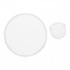 87990p-06 Frisbee, biały