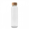82610p-10 Szklana butelka Aqua Madera 500 ml, brązowy