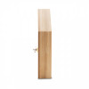 21172p-10 Zegar bambusowy La Casa, brązowy