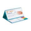 CAL002CMYK+4 kalendarz biurkowy ze zdobieniem full color + 4 kolory na karteczkach