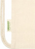 12061206f Plecak ściągany sznurkiem z bawełny organicznej o gramaturze 140 g/m², naturalny