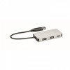 2142m-14 3-portowy hub USB kabel 20cm