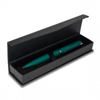 23170p-51 Elegancki długopis w pudełku Saba, ciemnozielony