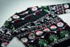 1554x-03 Świąteczny sweter LED L/XL