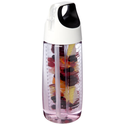 10078401f HydroFruit bidon o pojemności 700 ml z wieczkiem zaciskowym i możliwością przyrządzania wody smakowej wykonany wykonany z two