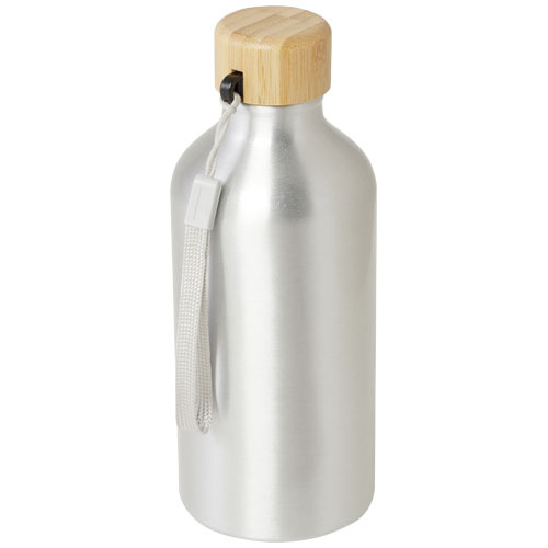 10079481f Malpeza butelka na wodę o pojemności 500 ml wykonana z aluminium pochodzącego z recyklingu z certyfikatem RCS