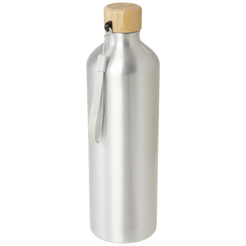 10079681f Malpeza butelka na wodę o pojemności 1000 ml wykonana z aluminium pochodzącego z recyklingu z certyfikatem RCS
