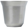 10080481f Duo zestaw filiżanek do espresso ze stali nierdzewnej z certyfikatem RCS 80 ml 