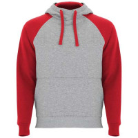 R1058B64f Badet dwukolorowa bluza z kapturem unisex Unisex