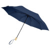10914555f Składany wiatroodporny parasol 51 cm z PET z recyklingu Birgit