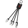 2PX00121f Kabel z podświetlonym logo 3w1 z brelokiem - SCX.design C15