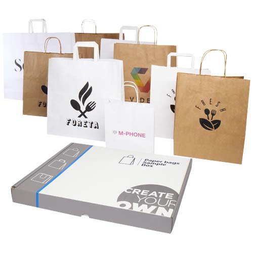 1PW00501f Zestaw próbek z torbami z papieru Kraft