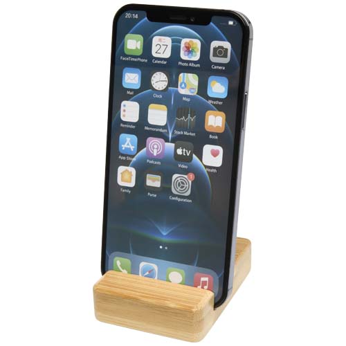 10460471f Ebla bambusowy stojak na telefon
