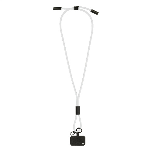 413386c-01 Smycz, uchwyt na telefon, kabel 60W RPET