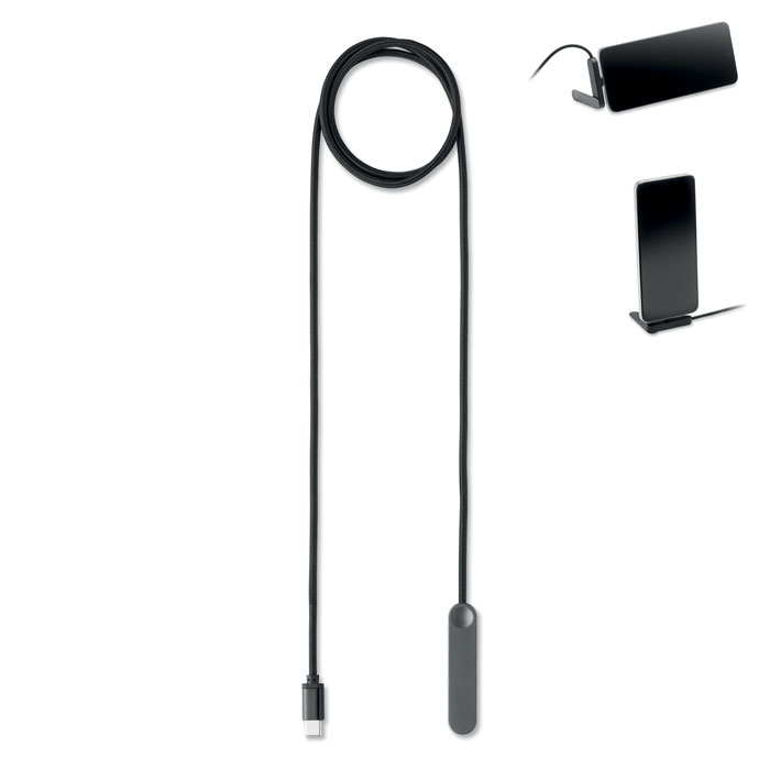 3192m-03 stojak na telefon z kablem USB-C o