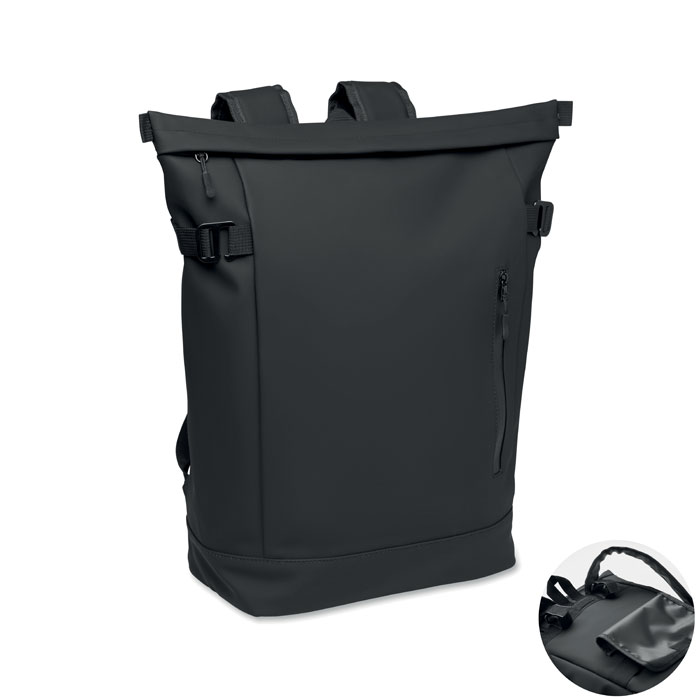 3217m-03 Plecak rowerowy PU na laptopa 20L