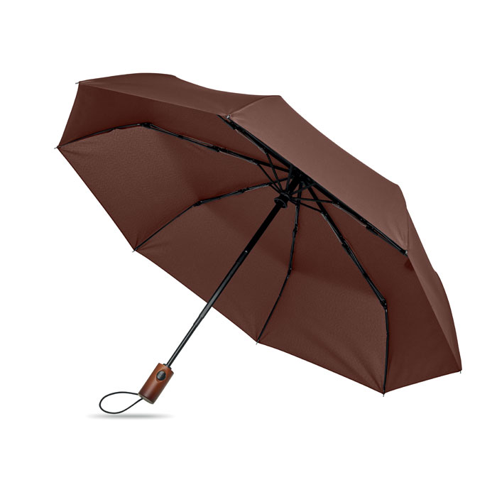 3219m-01 21" parasol automatyczny z drewnia