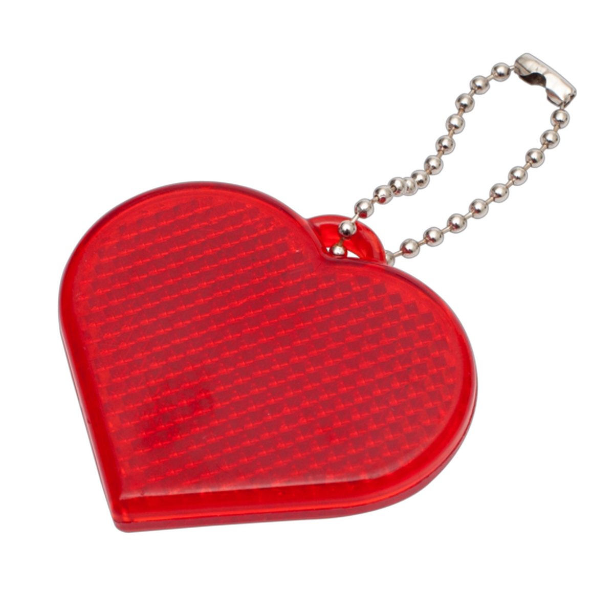 31627p-08 Zawieszka Heart Reflect, czerwony