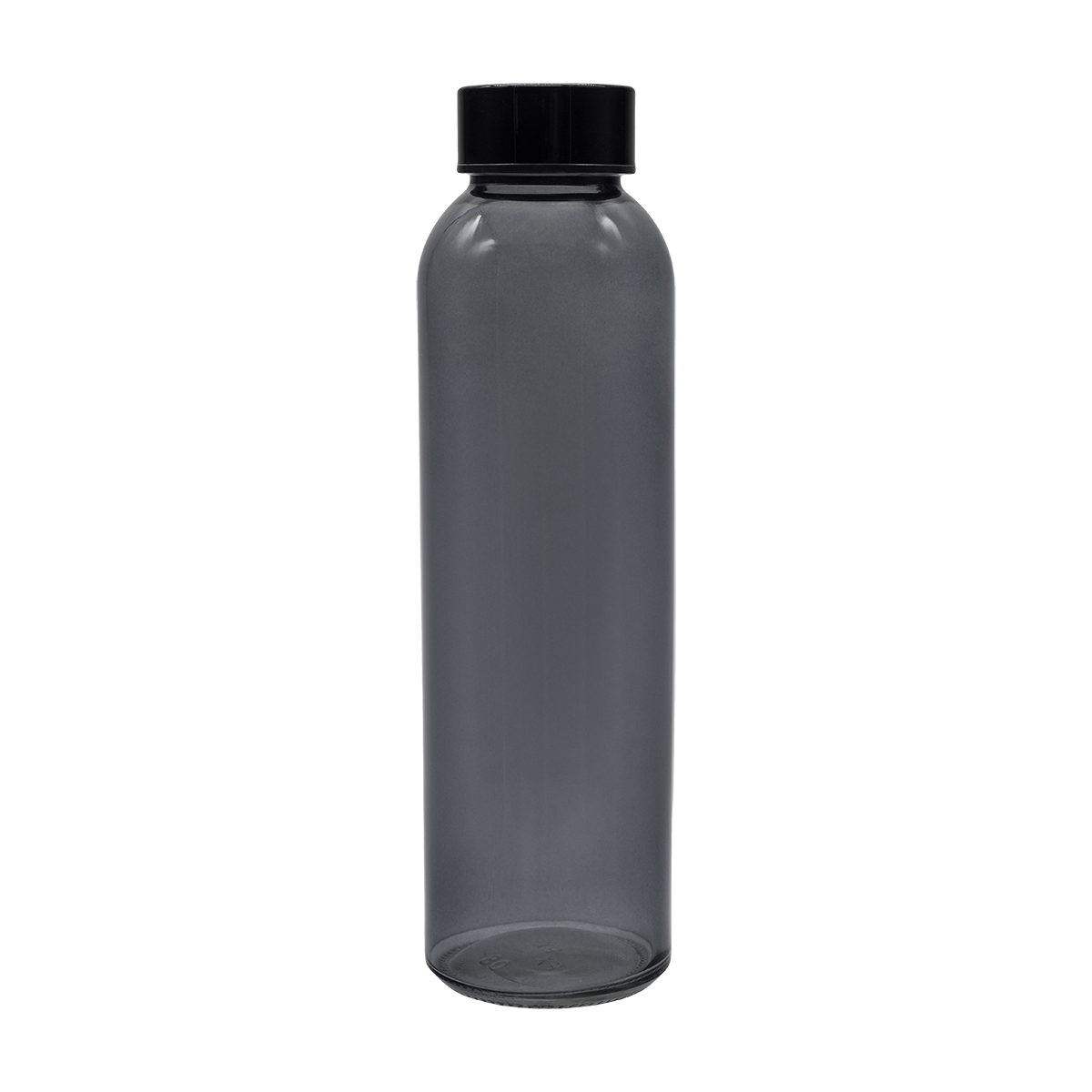 84750p-02 Butelka szklana Onyx 500 ml, czarny
