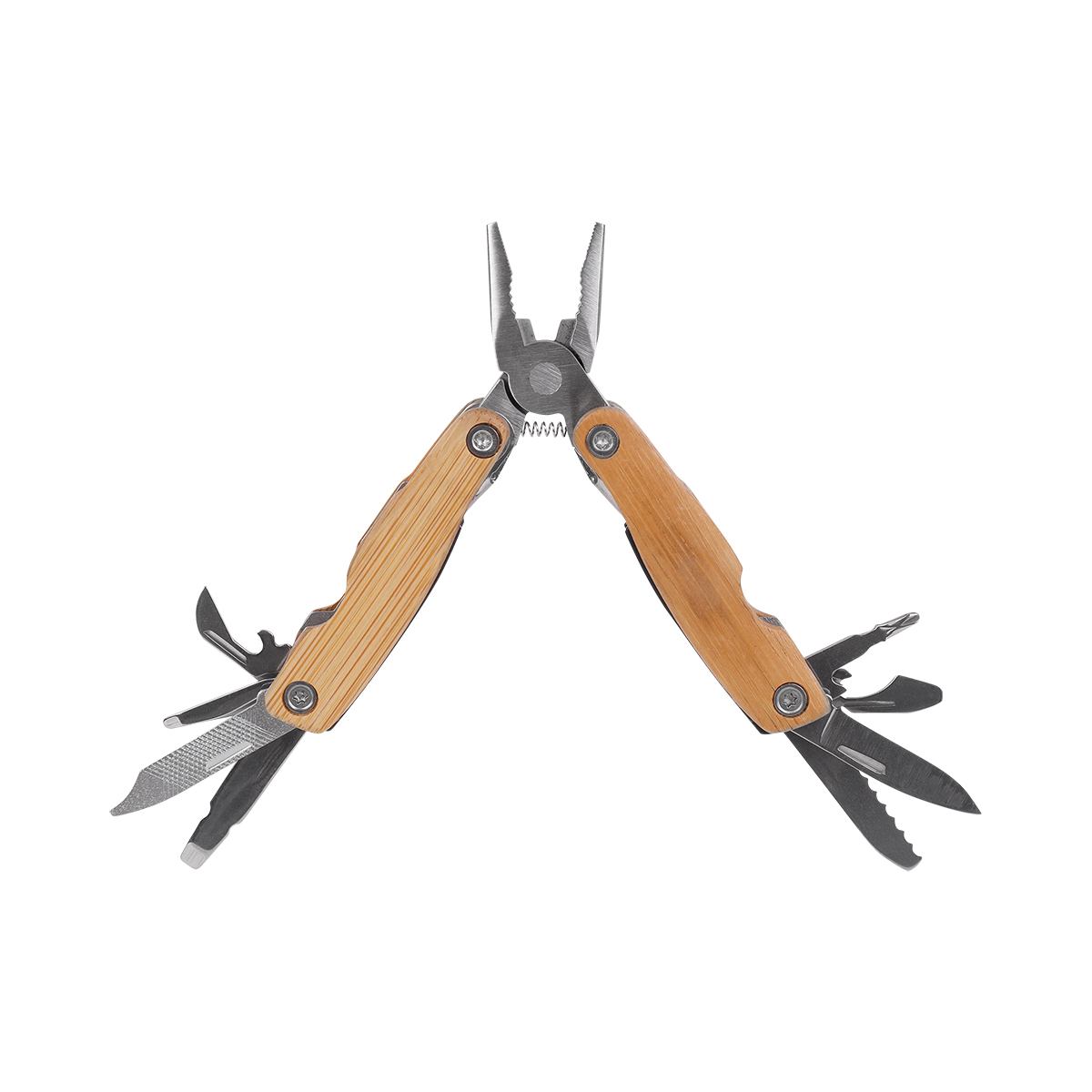 75651p-10 Mini multitool Exton, brązowy
