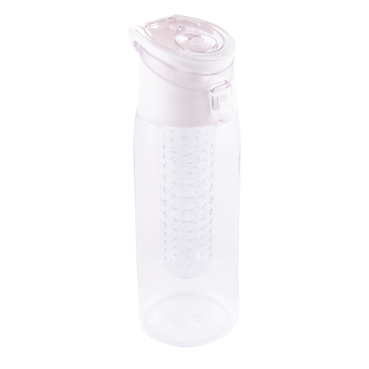 83530p-06 Bidon Mint 700 ml, biały/transparentny