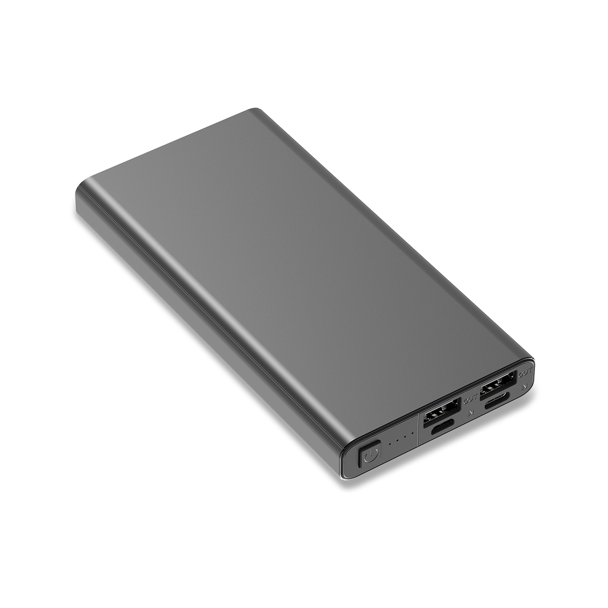 43836p-41 Power bank 10000 mAh Banco, grafitowy