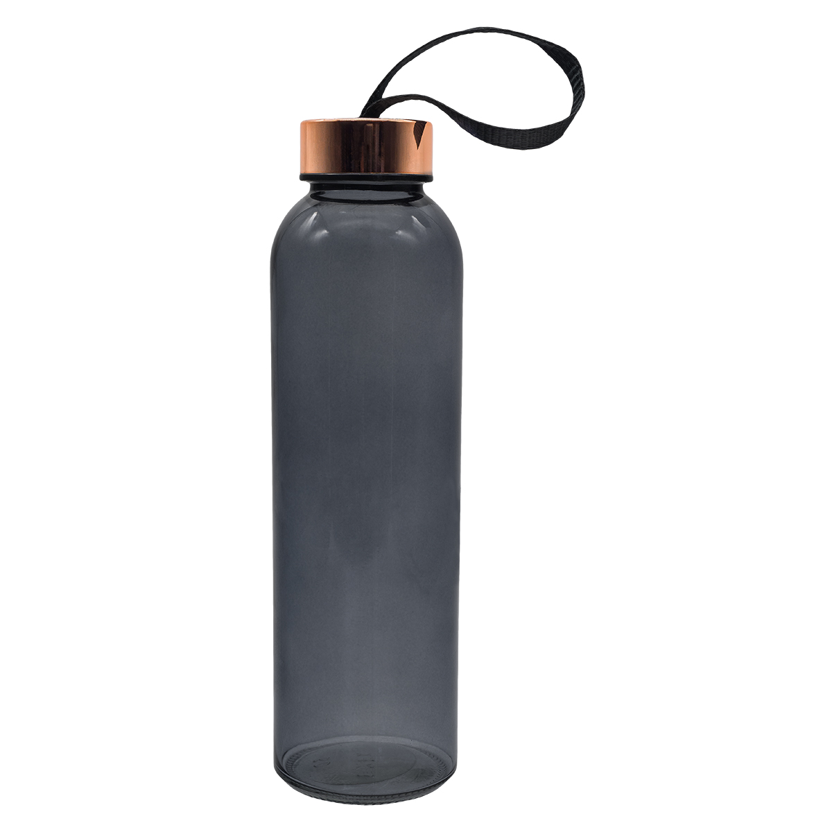 81690p-79 Butelka szklana Lux 500 ml, złoty