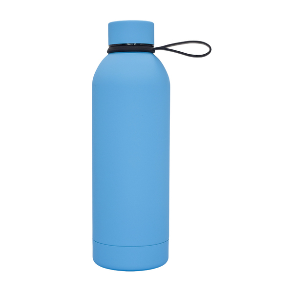 89930p-28 Butelka termiczna z uchwytem Mendoza Duo 500 ml, jasny niebieski