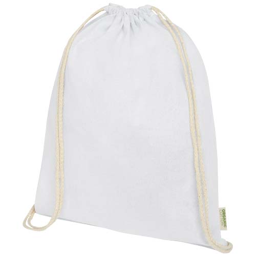 12078101f Odisha organiczny worek sznurowany z certyfikatem OCS o gramaturze 140 g/m², 5 l
