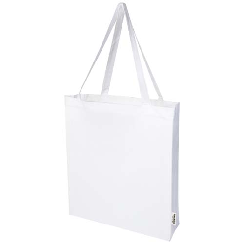 12078301f Odisha organiczna torba na zakupy z certyfikatem OCS o gramaturze 180 g/m² z pełnym dnem, 14 l