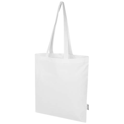 12078901f Peru Blend torba na zakupy z bawełny z recyklingu z certyfikatem GRS o gramaturze 180 g/m², 7 l