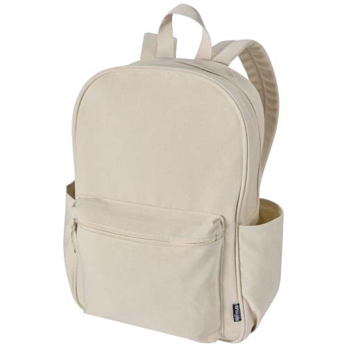 13012406f Recanvas miejski plecak na 15,6-calowego laptopa o pojemności 16 l z recyklingu z certyfikatem GRS