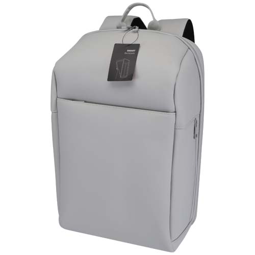 13015382f SMART plecak na laptopa 15” wykonany z materiałów z recyklingu (certyfikat GRS), o pojemności 18 litrów